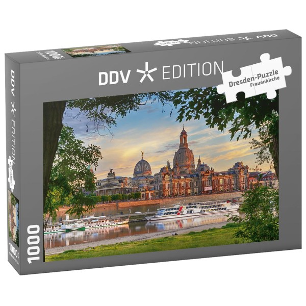 Puzzle Dresden - Frauenkirche (Motiv DMDD12)